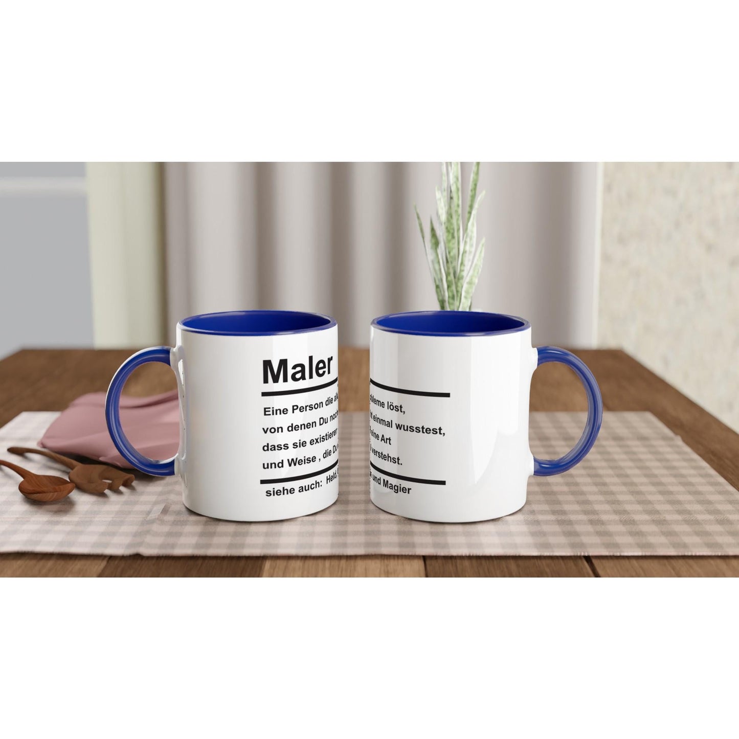 Namens Tasse Bunt personalisiert mit Buchstaben