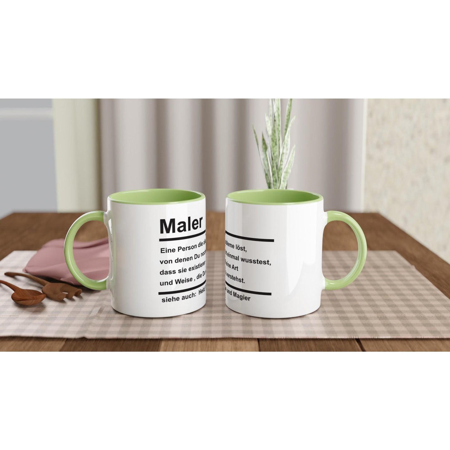 Namens Tasse Bunt personalisiert mit Buchstaben